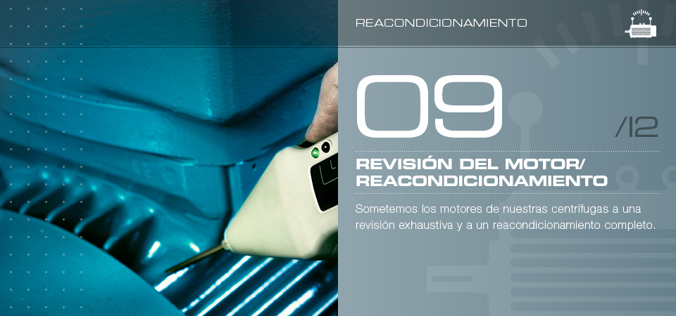 Revisión del motor / reacondicionamiento