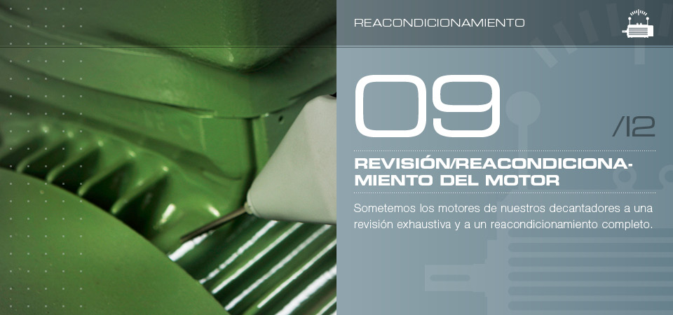 Revisión/ reacondicionamiento del motor