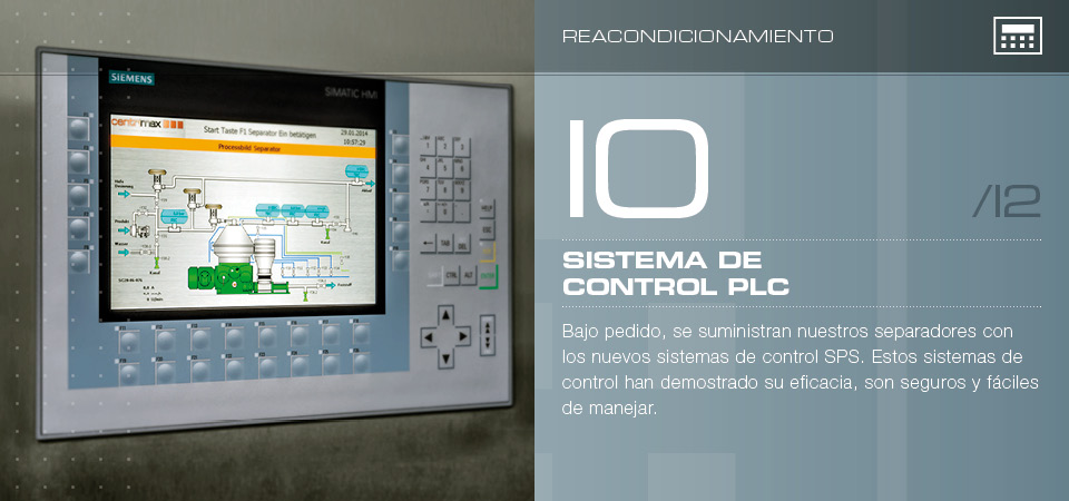 Sistema de control PLC