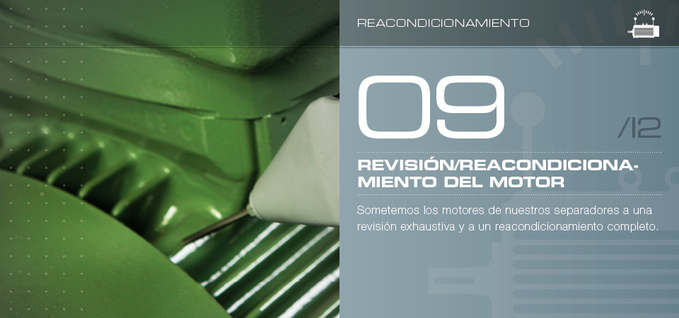 Revisión/ reacondicionamiento del motor
